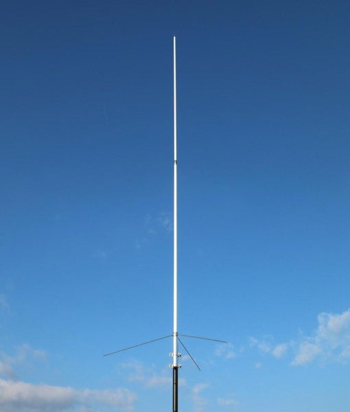 TECHOMAN TM-X300 (Dual Band High Gain) Base Fibreglass 145 / 435MHz (2m/70cm) Carousel 1