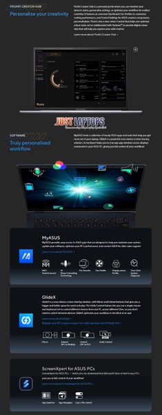 ASUS Vivobook 16X OLED S3605VC 16" 3.2K i9-13900H 40GB 2TB/7100 RTX3050 Win11PRO Carousel 19