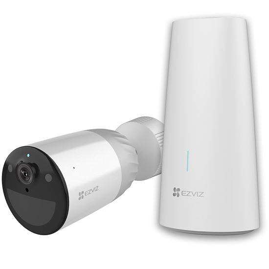 EZVIZ Single WireFree Security Kit Includes 1x Base Station & 1x BC1 Outdoor WiF Carousel 1