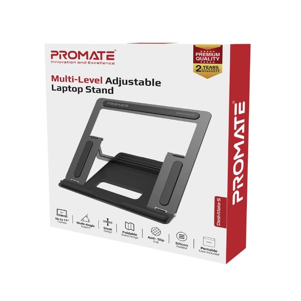 PROMATE Adjustable Laptop Stand Laptops up to 17". Multi Angle Height Adjustable Carousel 2