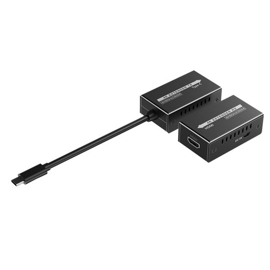 LENKENG USB-C to HDMI Extender Includes both Tx & Rx Units. Supports Resolution Carousel 1