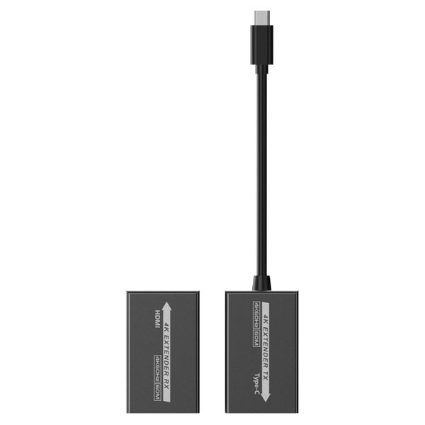 LENKENG USB-C to HDMI Extender Includes both Tx & Rx Units. Supports Resolution Carousel 2