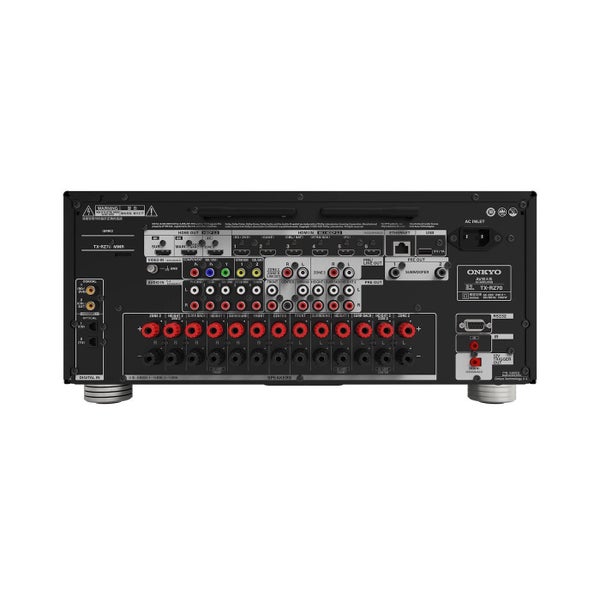 ONKYO 11.2 CH Home Theatre Receiver 3 Zones, 2 Zone HDMI. Main HDMI 8K. Carousel 6