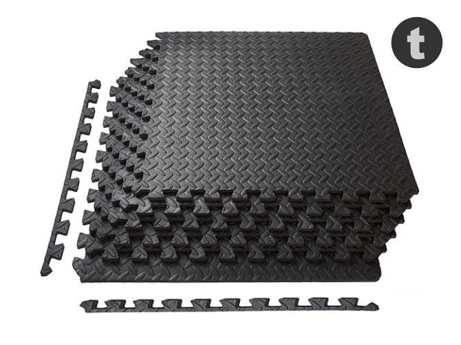 Interlocking Foam Floor Mat Tiles 19mm - 24 Pack Carousel 1