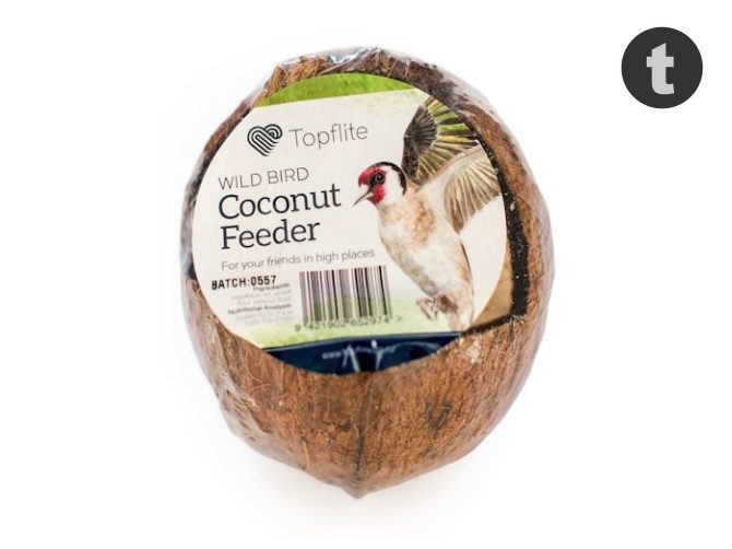 Topflite Wild Bird Energy Coconut Feeder Carousel 1