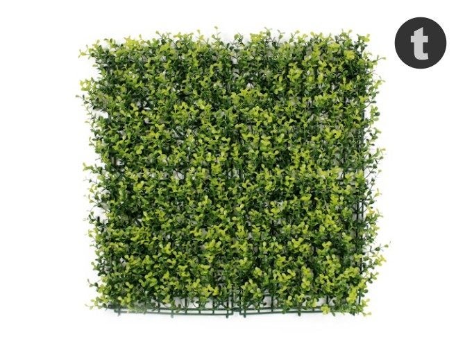 Artificial Hedge Wall Boxwood Spring Growth 3m² Carousel 1