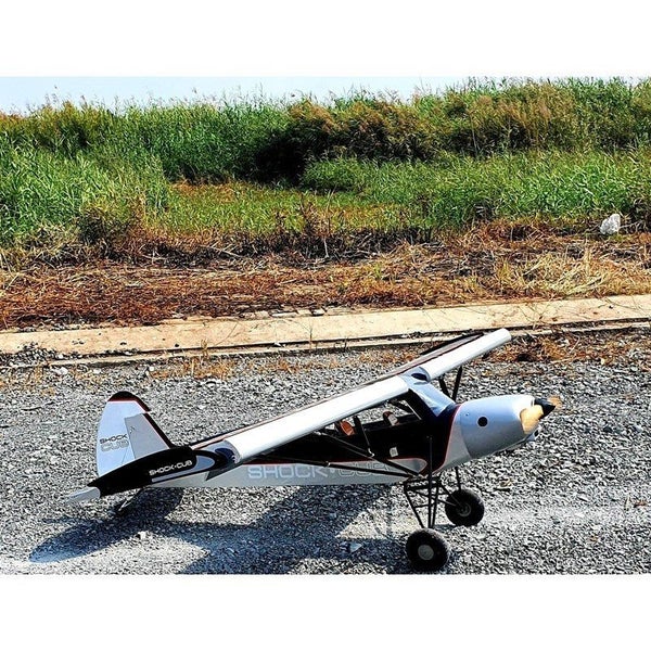 Seagull Models SEA357 Shock Cub 38-50cc-102in span Silver w/wingbags Carousel 1