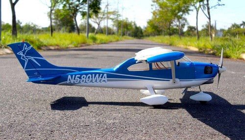 Seagull Models SEA327B Cessna 182 Skylane 69"wingspan .46 or 10cc Pearl Blue Carousel 2