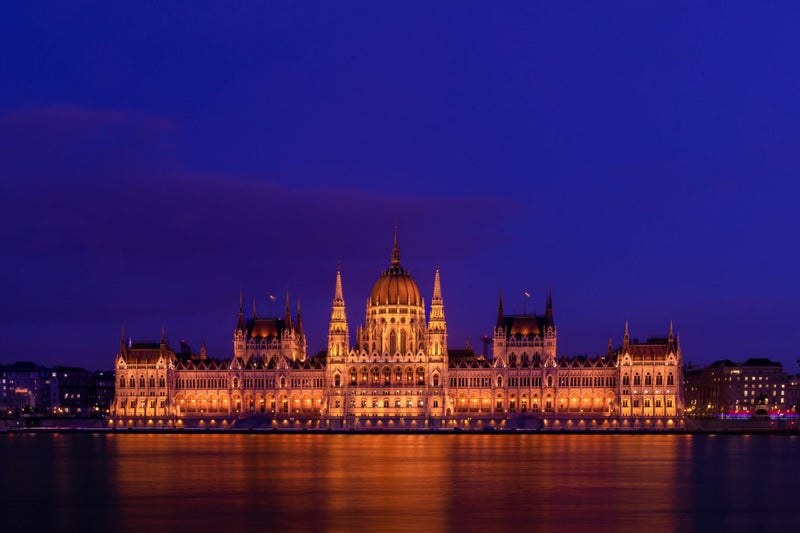 Hungary Parliament, Budapest, Hungary, Night time Carousel 1