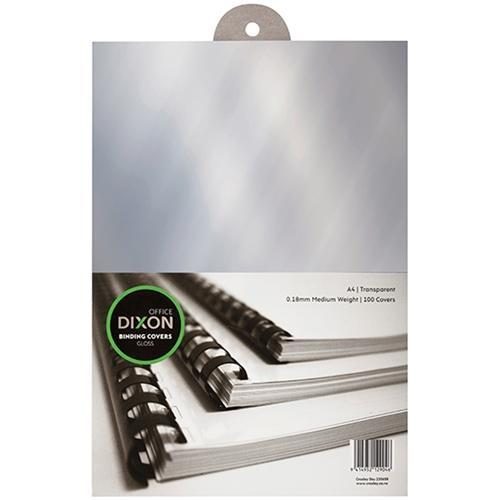 A4 Clear Binding Cover 180mic x 100's Carousel 1