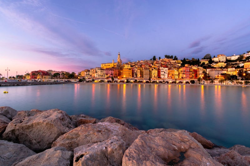 Menton, France, Sunrise Carousel 1
