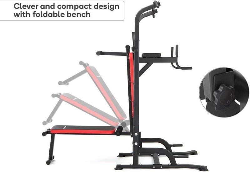 Fortis Home Gym Multi-Function Power Tower Carousel 9