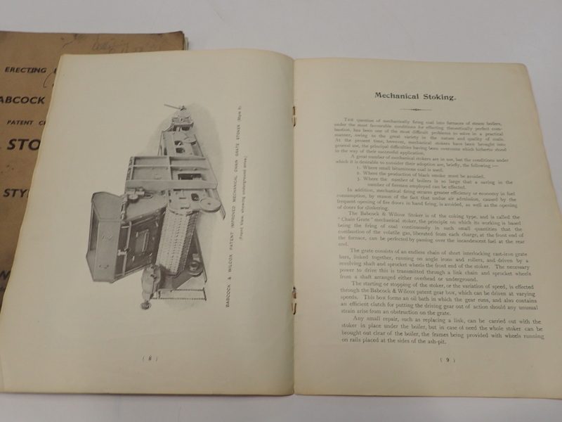BABCOCK, WILCOX AND CO. Stoker & Steam Superheater Carousel 7