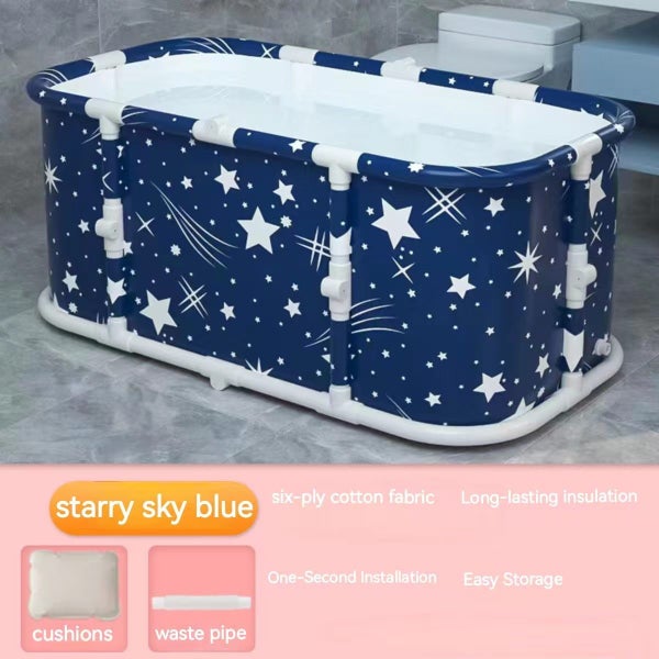 Installation-free folding tub|Hot SPA Tub|Ice Bath Tub|Soaking Bath Tub -140cm Carousel 1