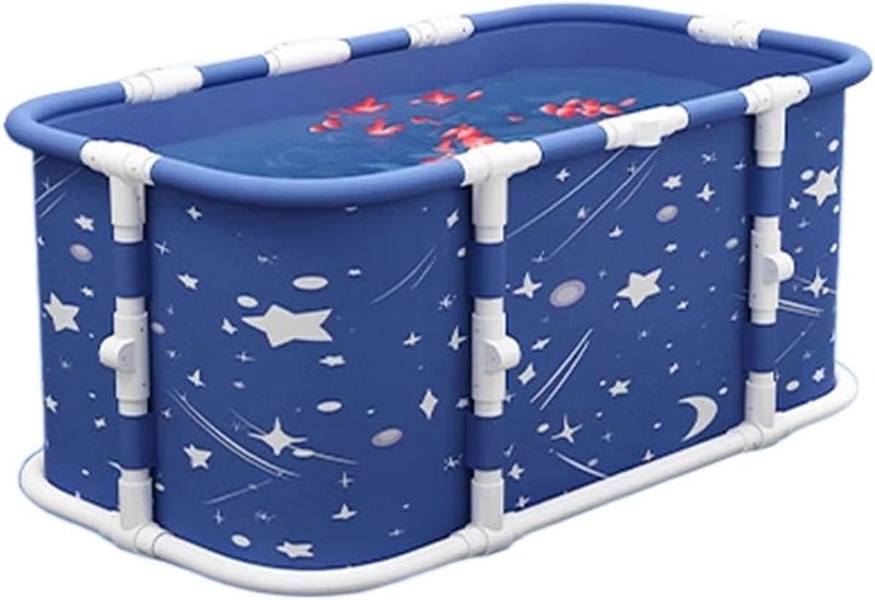 Installation-free folding tub|Hot SPA Tub|Ice Bath Tub|Soaking Bath Tub -140cm Carousel 2