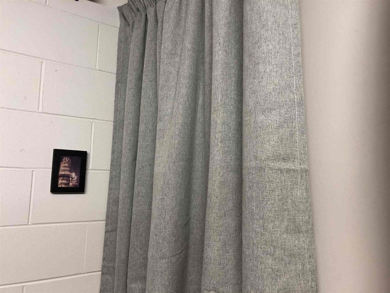 Curtains readymade thermal Blockout GREY SIZE L Carousel 2