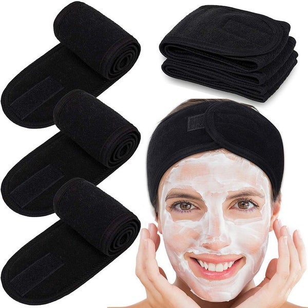 Adjustable SPA Headband Hairband Yoga Bath Shower Makeup Wash Face Hair Band Carousel 1