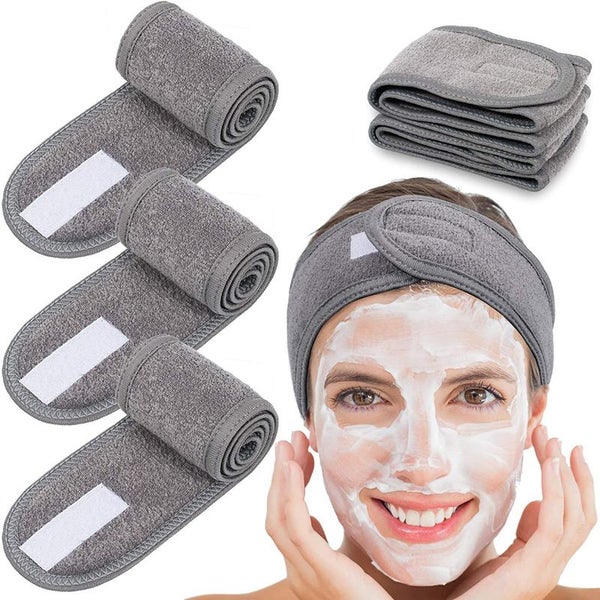 Adjustable SPA Headband Hairband Yoga Bath Shower Makeup Wash Face Hair Band Carousel 2