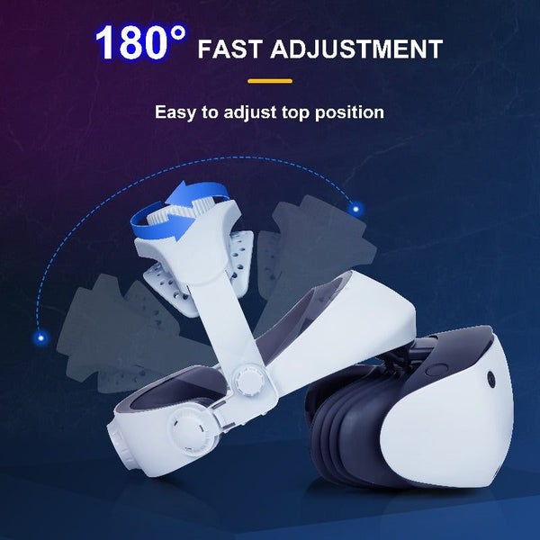 Devaso Head Strap For Playstation Vr2 Reduced Pressure Lightweight Other Video G Carousel 6