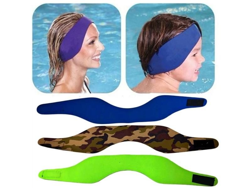 Adjustable Waterproof Swimming Diving Ear Band Headband Earplug For Kid Keep Carousel 2