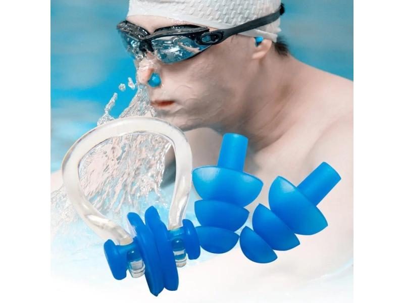 Waterproof Soft Silicone Swimming Nose Clip Prevent Water Protection Swimming Carousel 2