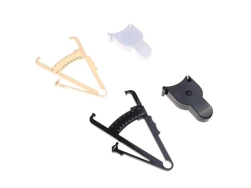 70mm Skinfold Body Fat Caliper Measurement Chart Tape For Body Health Care Carousel 1