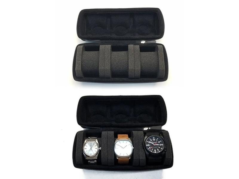 Watch Roll Travel Case For Watch Storage Organizing With Removable Pillows Carousel 2