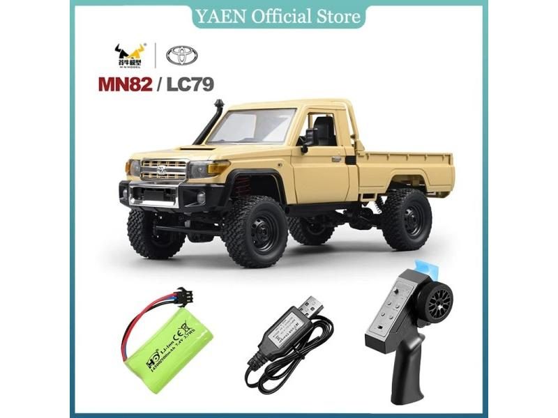 MN82 1:12 Full Scale MN Model RTR Version RC Car 2.4G 4WD 280 Motor Carousel 1