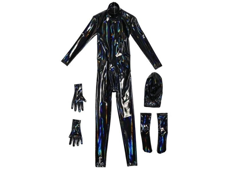 Cosplay Man Maid PVC Latex Bodysuit For Club Zentai Shapewear Carousel 1