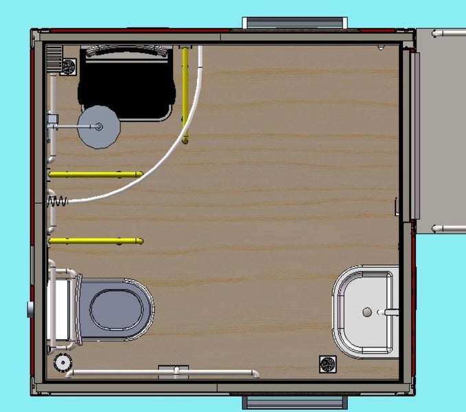 PORTABLE PREFAB,BATHROOMS, TOILETS. Carousel 12