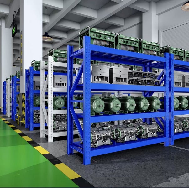 Garage shelving Carousel 1