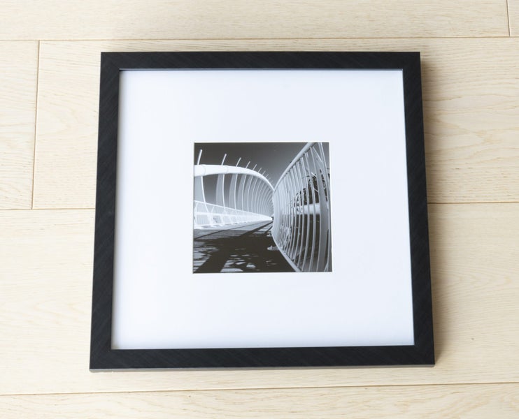 Black and White framed print: Te Rewa Rewa Bridge63615600046211112