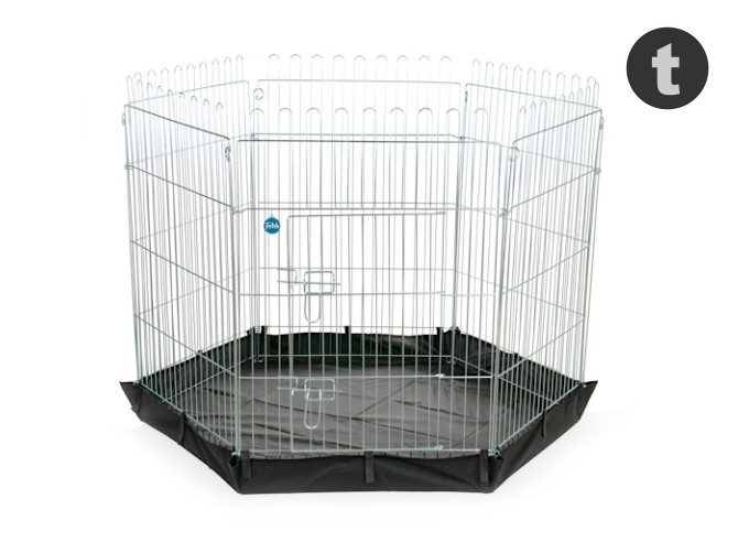 DOG EXERCISE PEN + BASE 91cm (H) Medium Carousel 1
