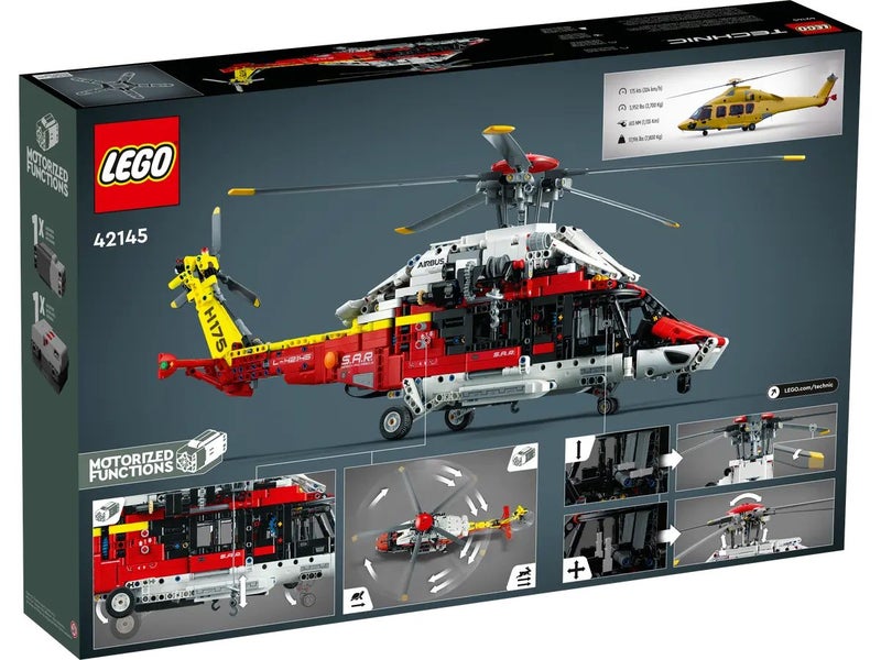 Lego Technic 42145 Airbus H175 Rescue Helicopter Carousel 5