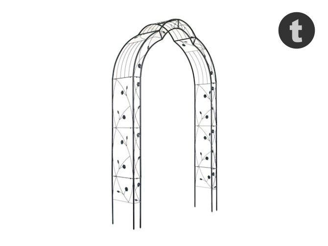 Garden Arch Steel Gothic Carousel 1