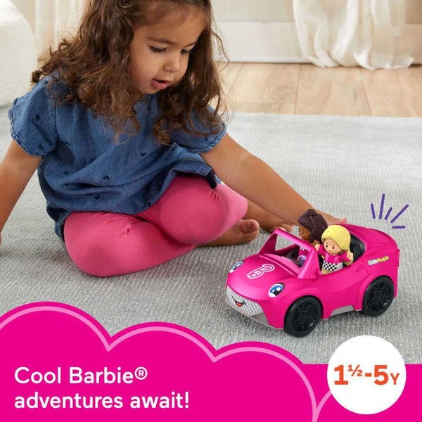 Fisher-Price: Little People Barbie Convertible Toy Car Carousel 2