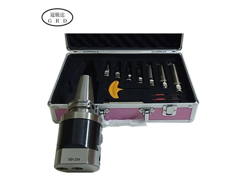NBH2084 Fine Boring Head BT40 Tool Holder 8pcs 20mm Boring Bar Boring Range Carousel 1