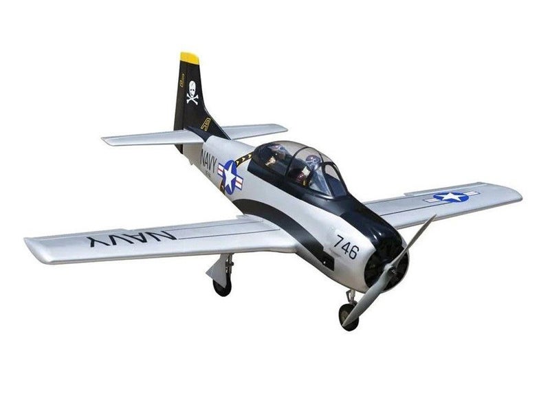 Seagull Models SEA258NGEAR North American T-28 Trojan 63"wingspan 15cc includ... Carousel 1