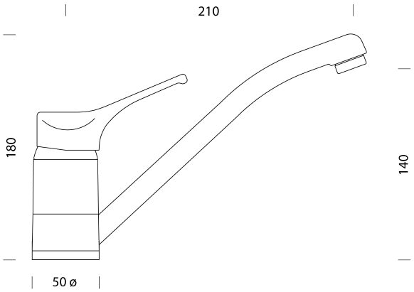 CLEARANCE - SINK MIXER - ALPINA Carousel 2