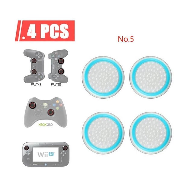 4pcs Controller Game Accessories Thumb Stick Grip Joystick Cap for PS3 PS4 XBOX Carousel 1