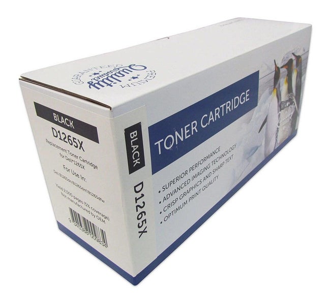 Icon Compatible Dell D1265/B1260 Black Toner Carousel 1