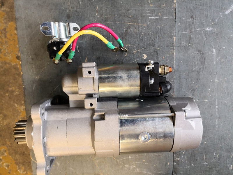 Starter Motor for Komatsu PC200-8 with 6BT engine 24V 7KW 10 Teeth Carousel 7