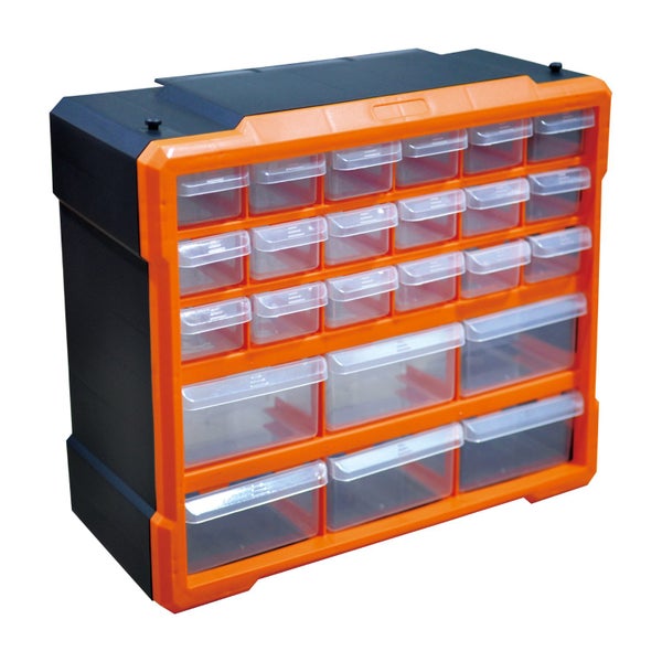 Storage Bin Organizer 24 Bin Carousel 1