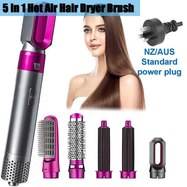 Hot Air Blow Dryer Brush Straightener Curly Hair Comb *Local STOCK NOW* Carousel 2