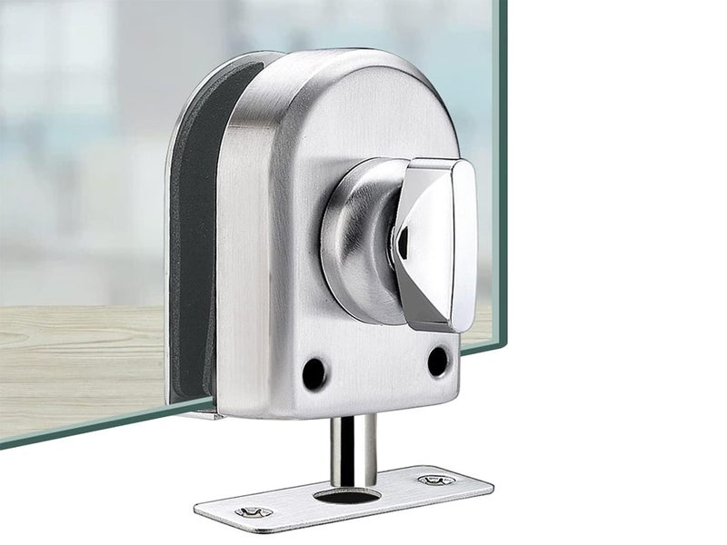 Stainless Steel Glass Door Lock Entrance Set Clearance - Clearance Carousel 2