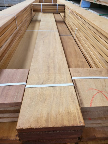 DECKING 140 X 19 GARAPA S4S FSC100% BUY NOW PER M !!!! $13.48 per m Carousel 2