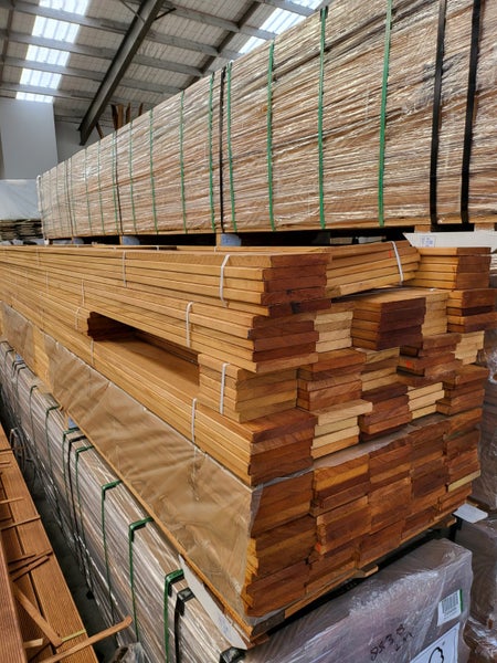 DECKING 140 X 19 GARAPA S4S FSC100% BUY NOW PER M !!!! $13.48 per m64240272792579111