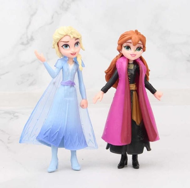 Frozen 2 Cake Topper 8pcs figures set Carousel 2