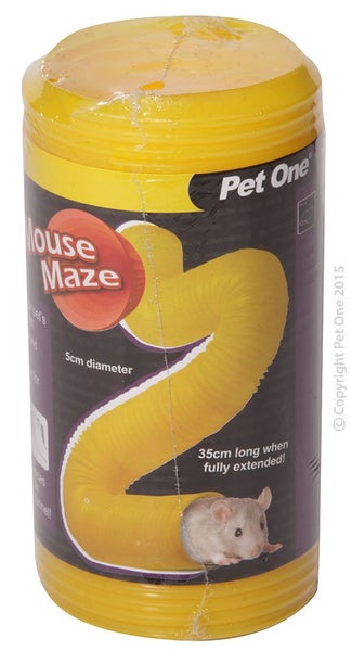 Pet One Tunnel Mouse Maze 5cm Carousel 1