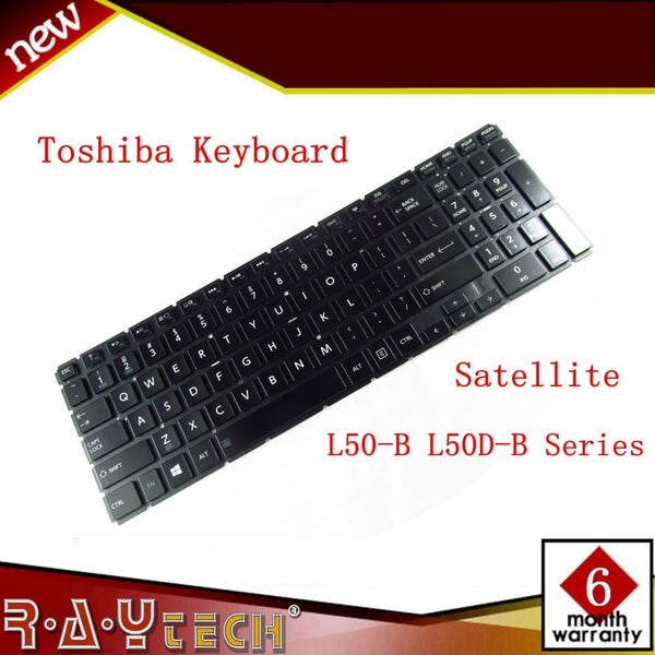Toshiba Satellite L50-B L50D-B Series Keyboard US Carousel 1